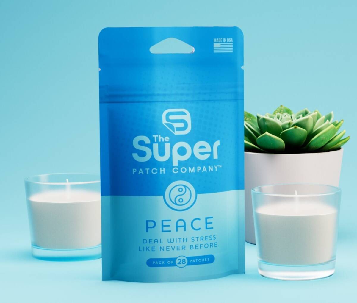 SUPER P Atch PEACE
